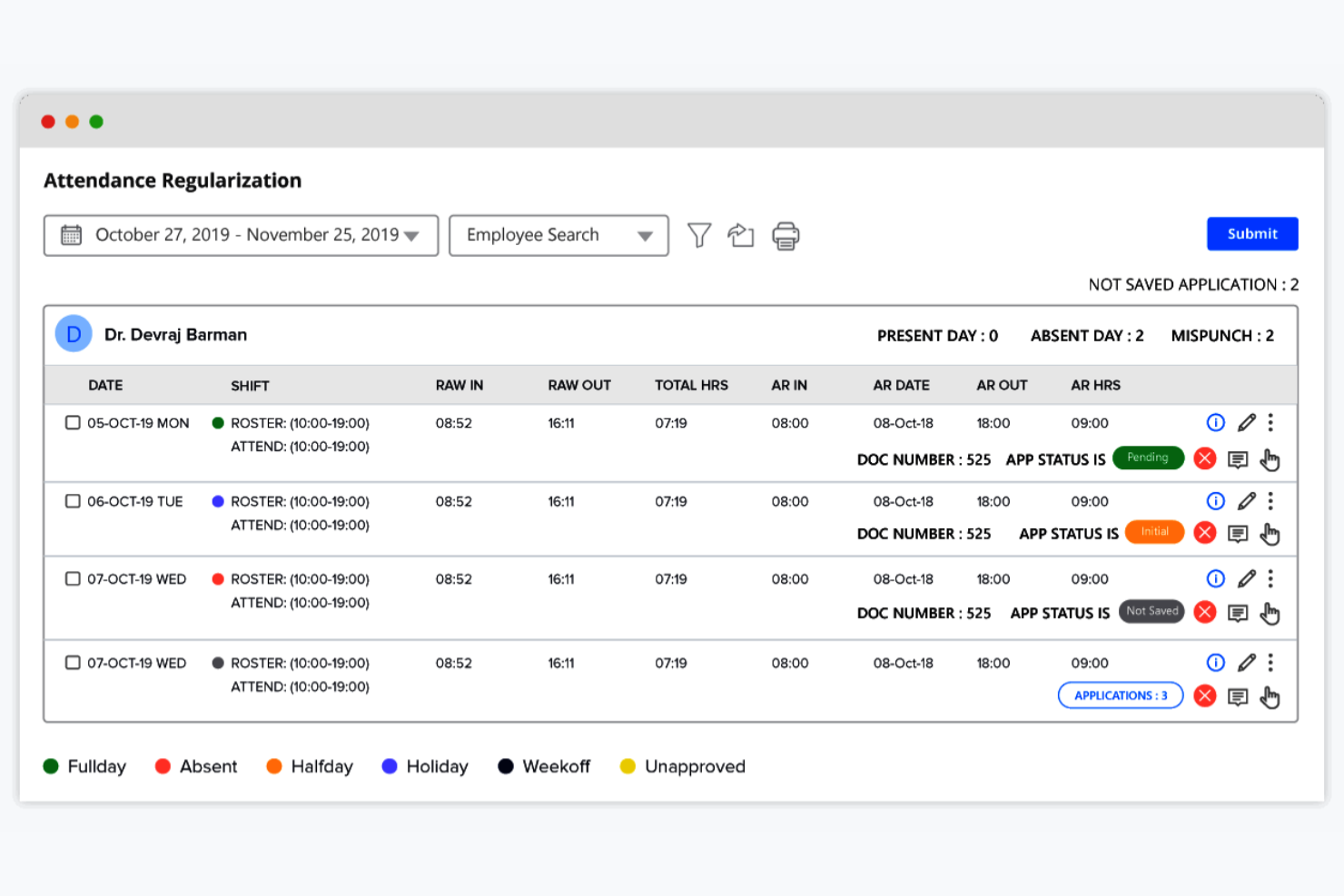 factoHR screenshot - Los 10 Mejores Software de Gestión de Registros de Empleados Analizados en 2026