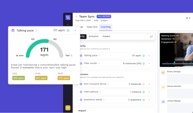Read AI screenshot - 10 mejores herramientas de asistentes de reuniones con IA analizadas en 2026
