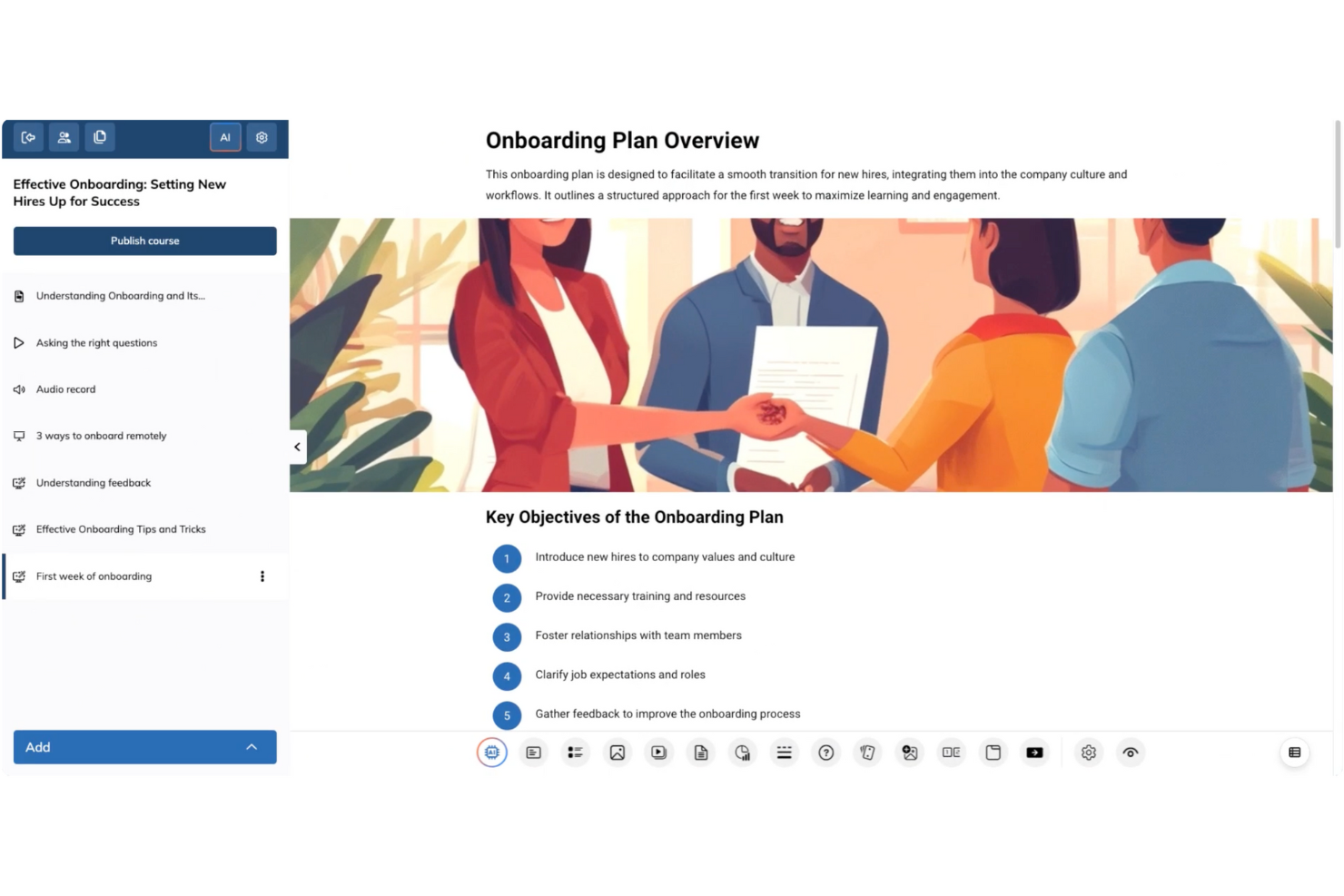 TalentLMS screenshot - Las 10 mejores herramientas de IA para formación y desarrollo revisadas en 2026