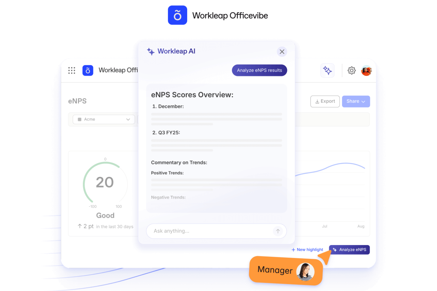 Workleap screenshot - 10 Mejores Alternativas a Leapsome Analizadas en 2026