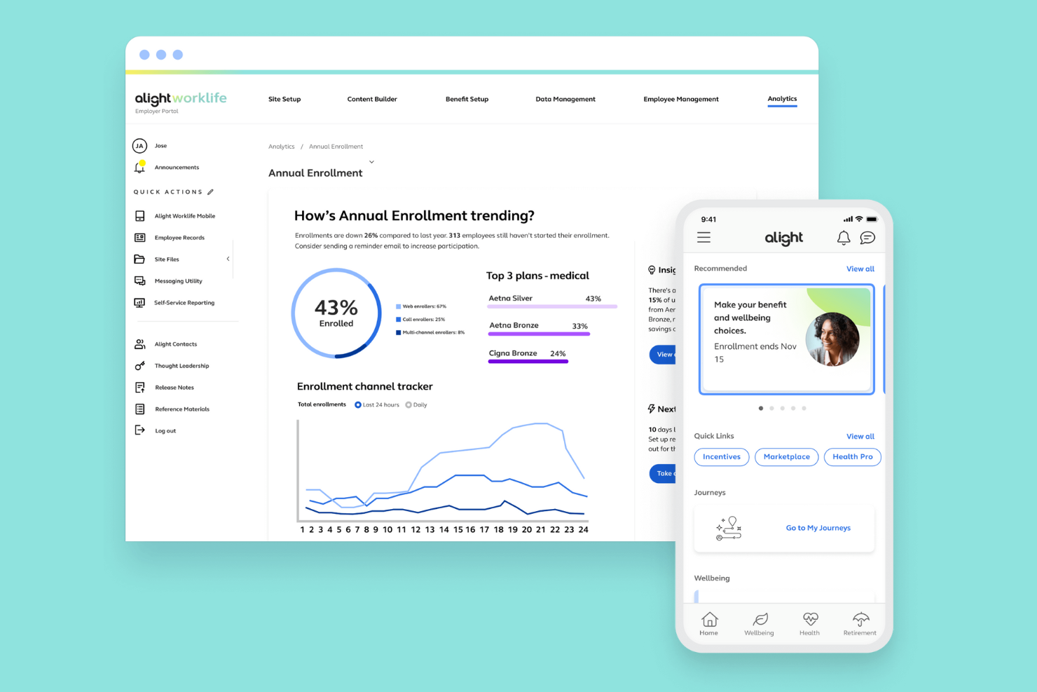 Alight screenshot - 10 Mejores Programas de Beneficios con IA Analizados en 2026