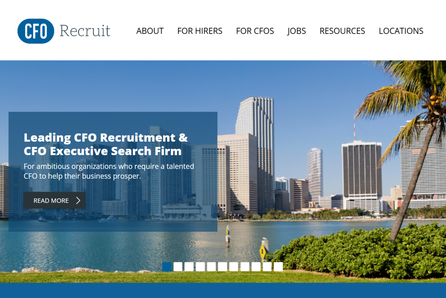 CFO Recruit screenshot - 10 de las mejores empresas de selección de directores financieros analizadas en 2026