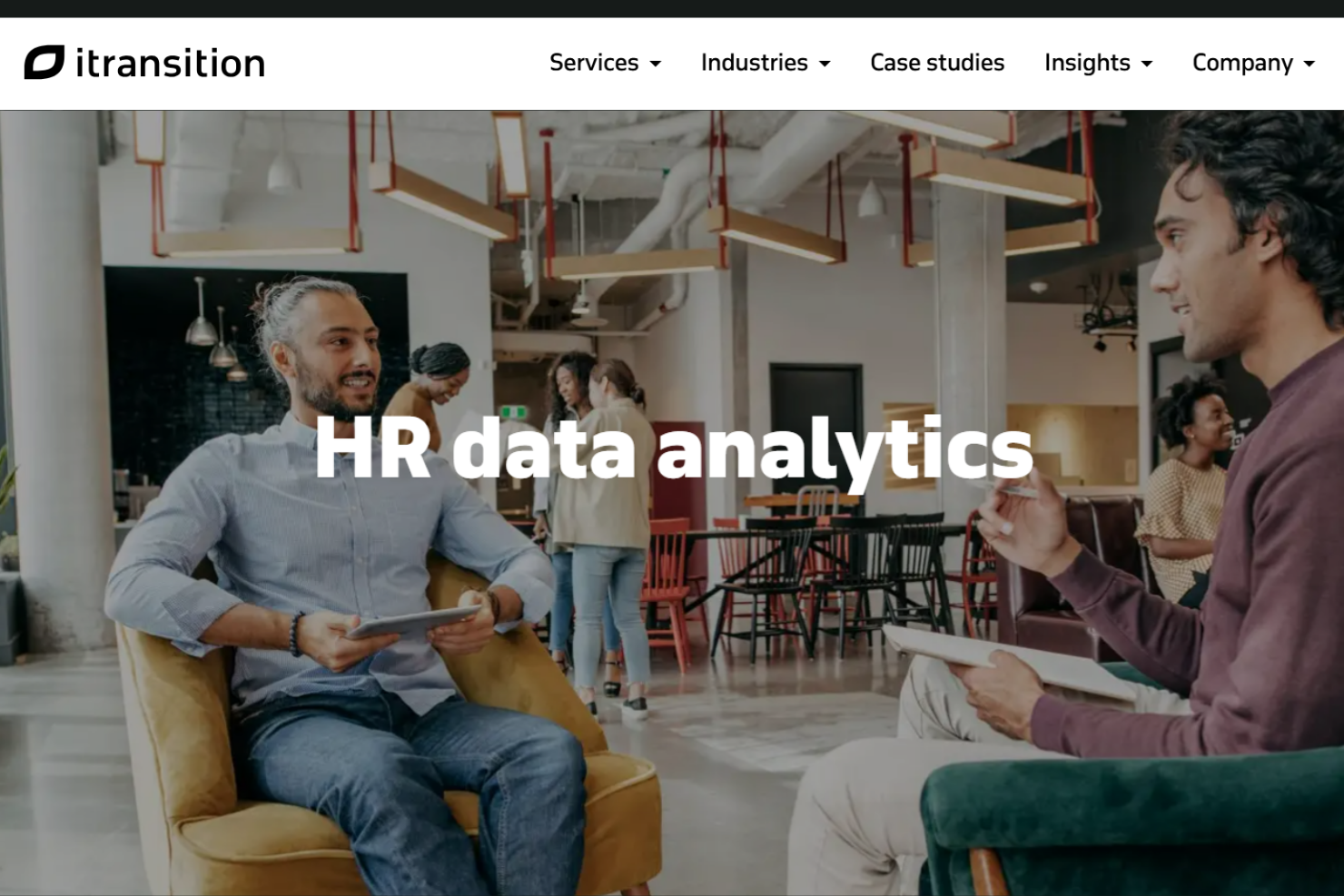 Itransition screenshot - 10 Mejores Servicios de Analítica de RRHH de 2026: Reseña