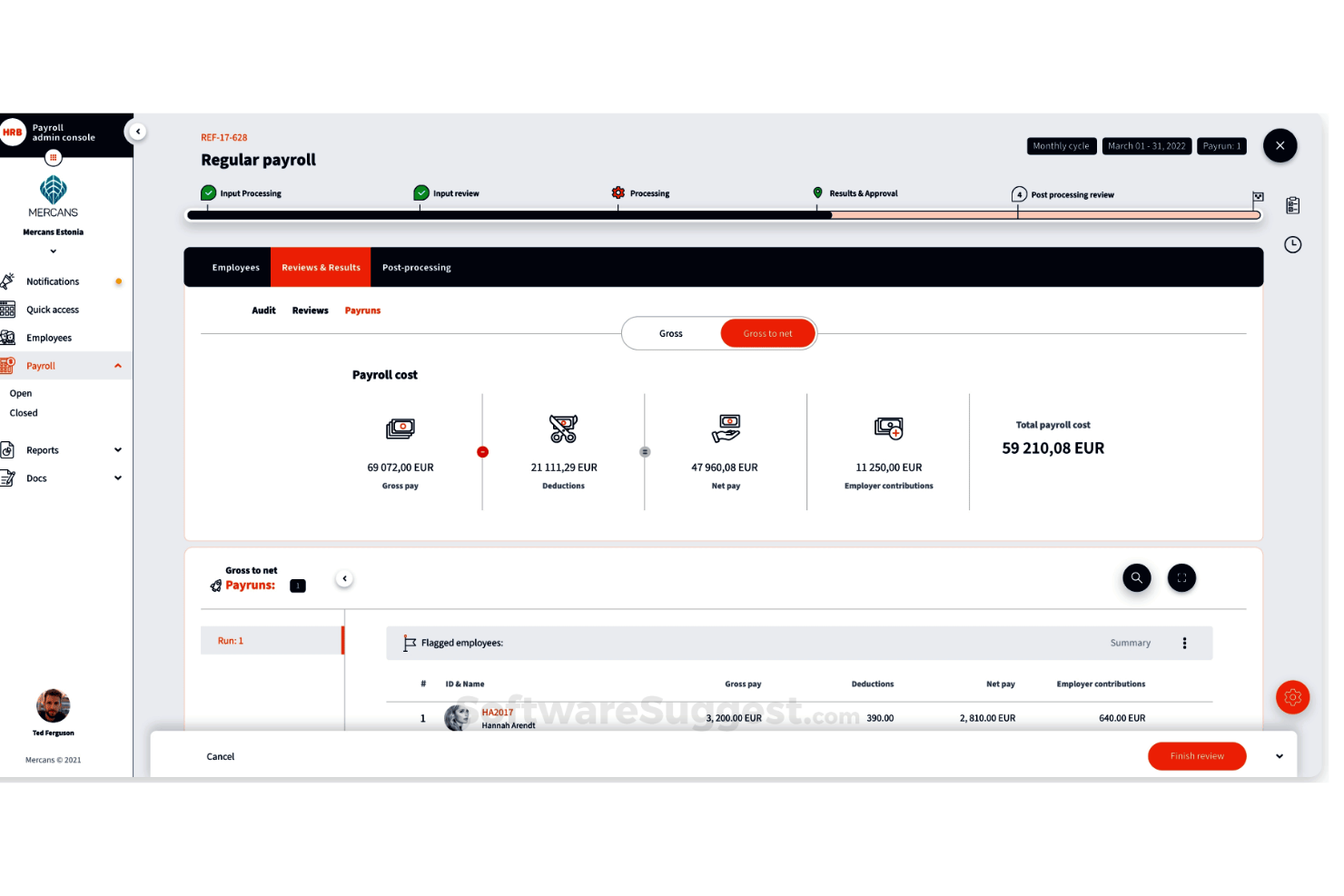 Mercans screenshot - Lista de los 10 mejores servicios de empleador registrado en Hungría en 2026