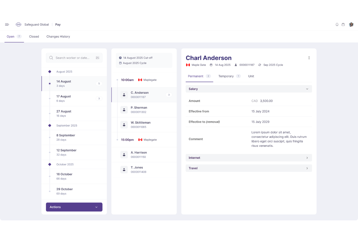 Safeguard Global screenshot - Lista de los 10 mejores servicios de empleador registrado en Hungría en 2026