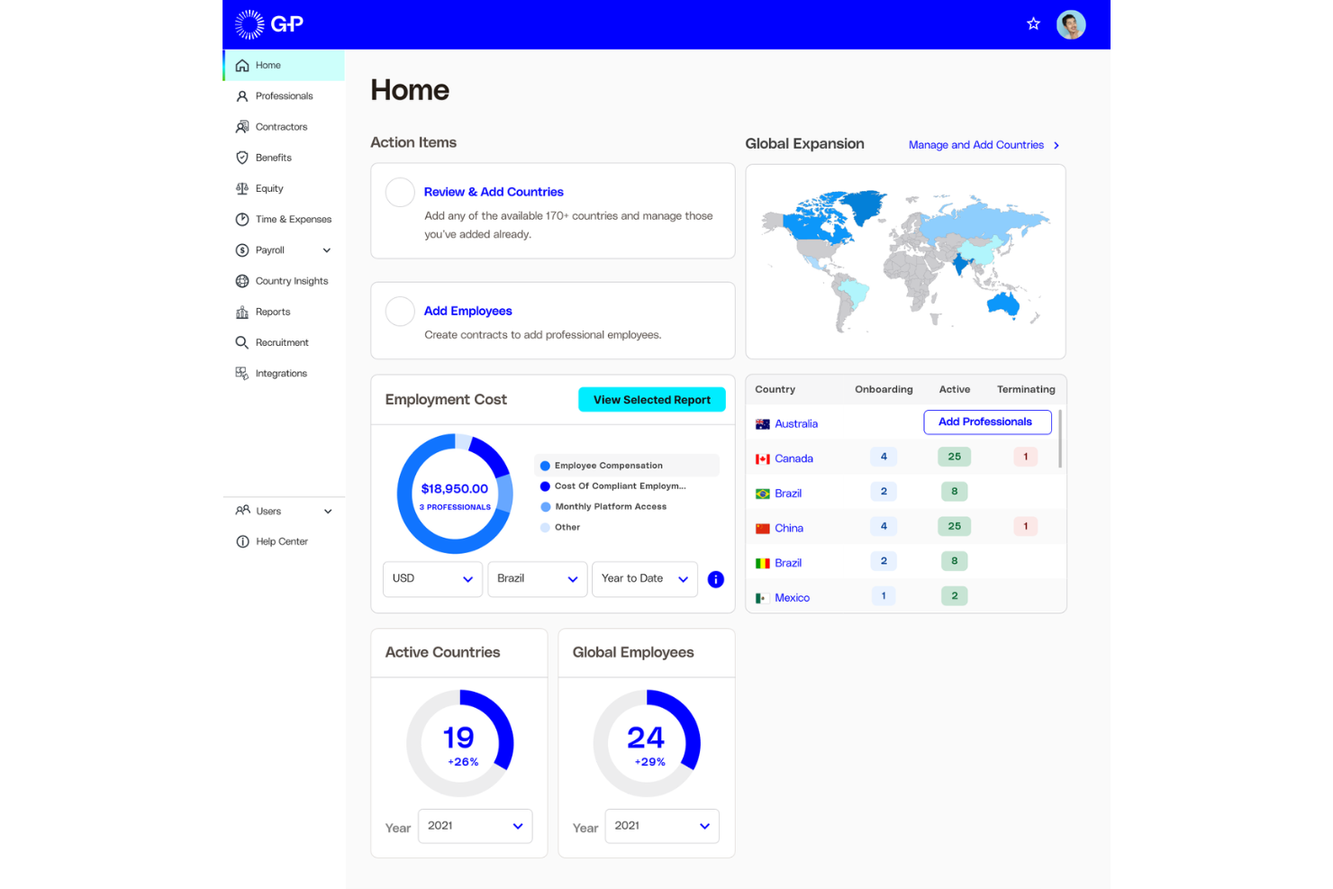 G-P screenshot - 10 Mejores Servicios de Empleador de Registro en Grecia en 2026