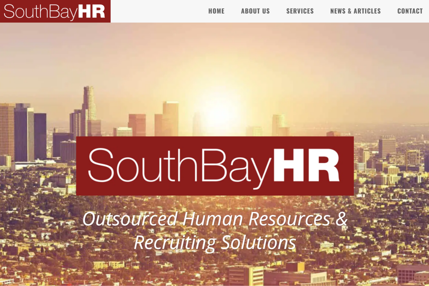 South Bay HR screenshot - 10 mejores empresas de consultoría de recursos humanos en Los Ángeles reseñadas en 2026