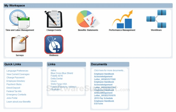 Infiniti HR screenshot - Los 10 mejores programas de PEO analizados en 2026
