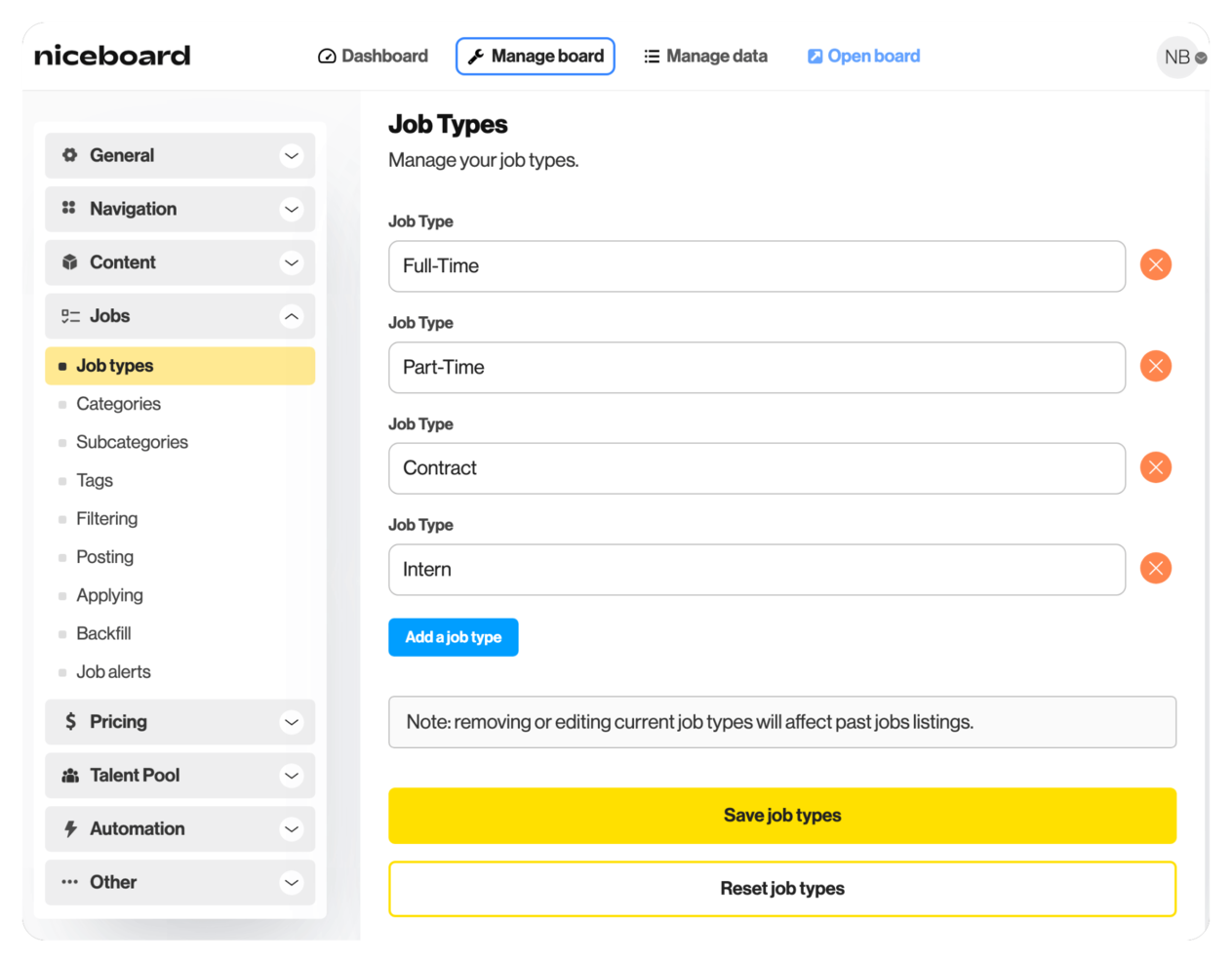Niceboard screenshot - Las 10 Mejores Plataformas de Bolsa de Empleo de 2026