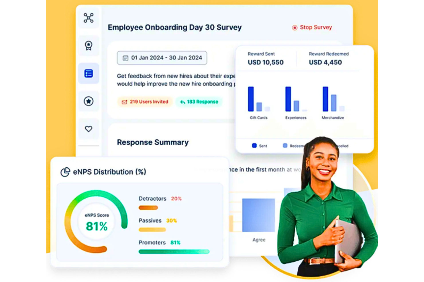 Xoxoday screenshot - 10 Mejores Aplicaciones de Recursos Humanos de 2026: Comparativa