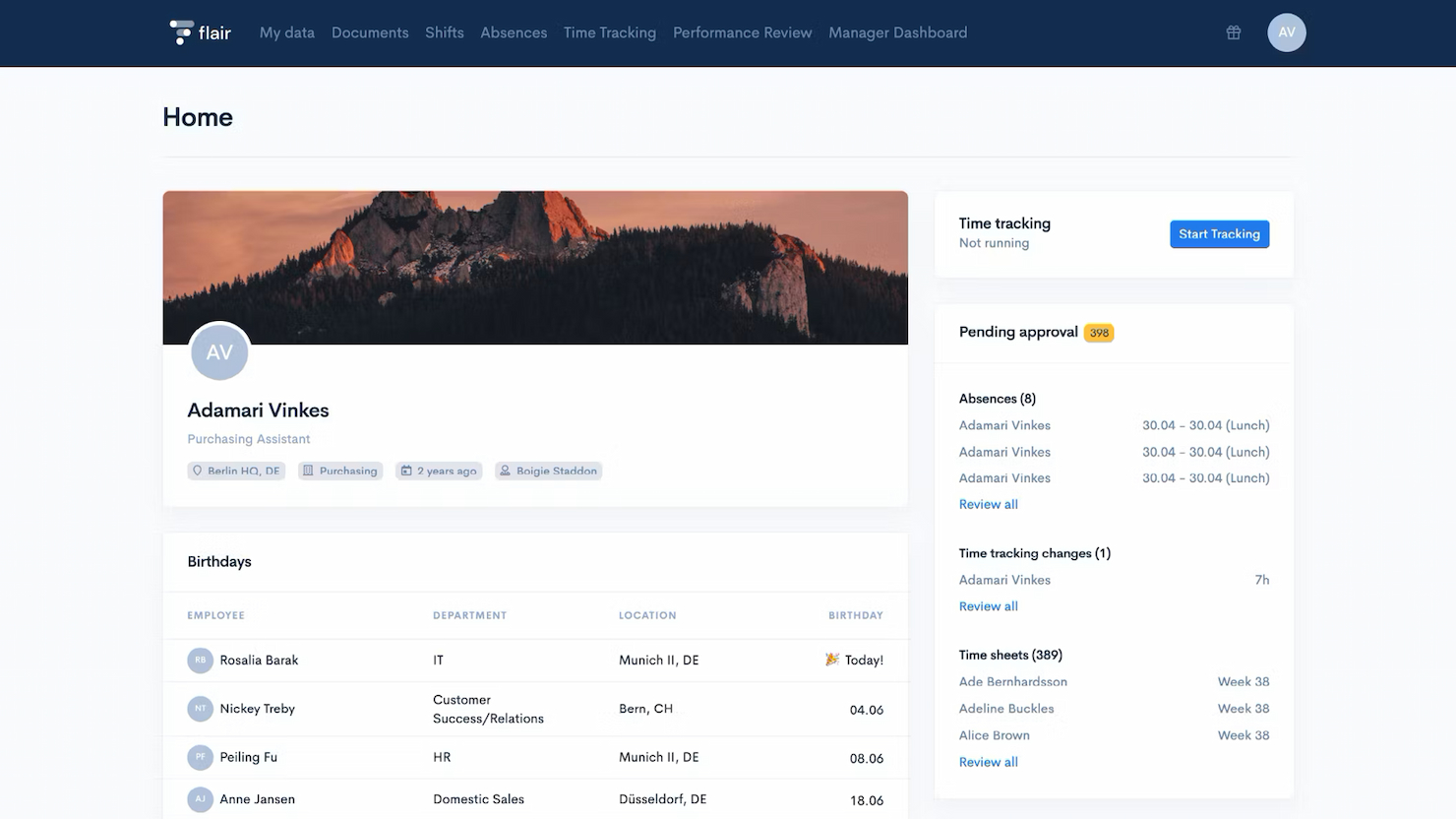Flair HR screenshot - 10 Mejores Sistemas de Tickets para Recursos Humanos Revisados en 2026