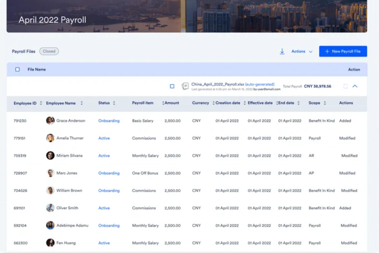 Atlas HXM screenshot - 29 Mejores Servicios y Empresas de Subcontratación de RRHH en 2026