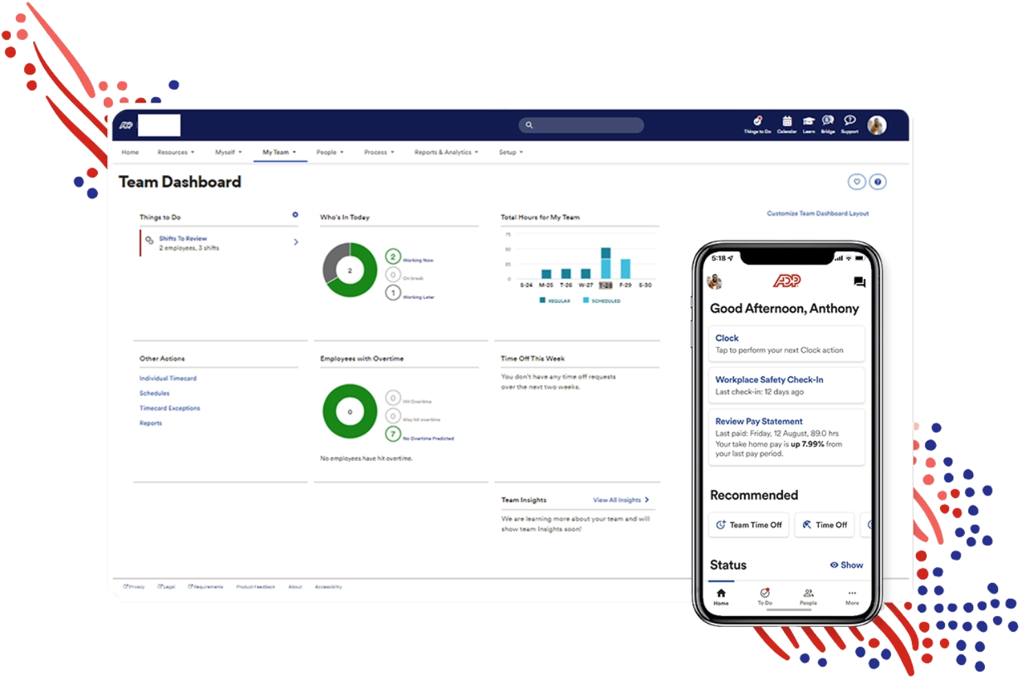 ADP screenshot - 10 Mejor Software de Recursos Humanos Canadiense de 2026: Reseñado y Comparado
