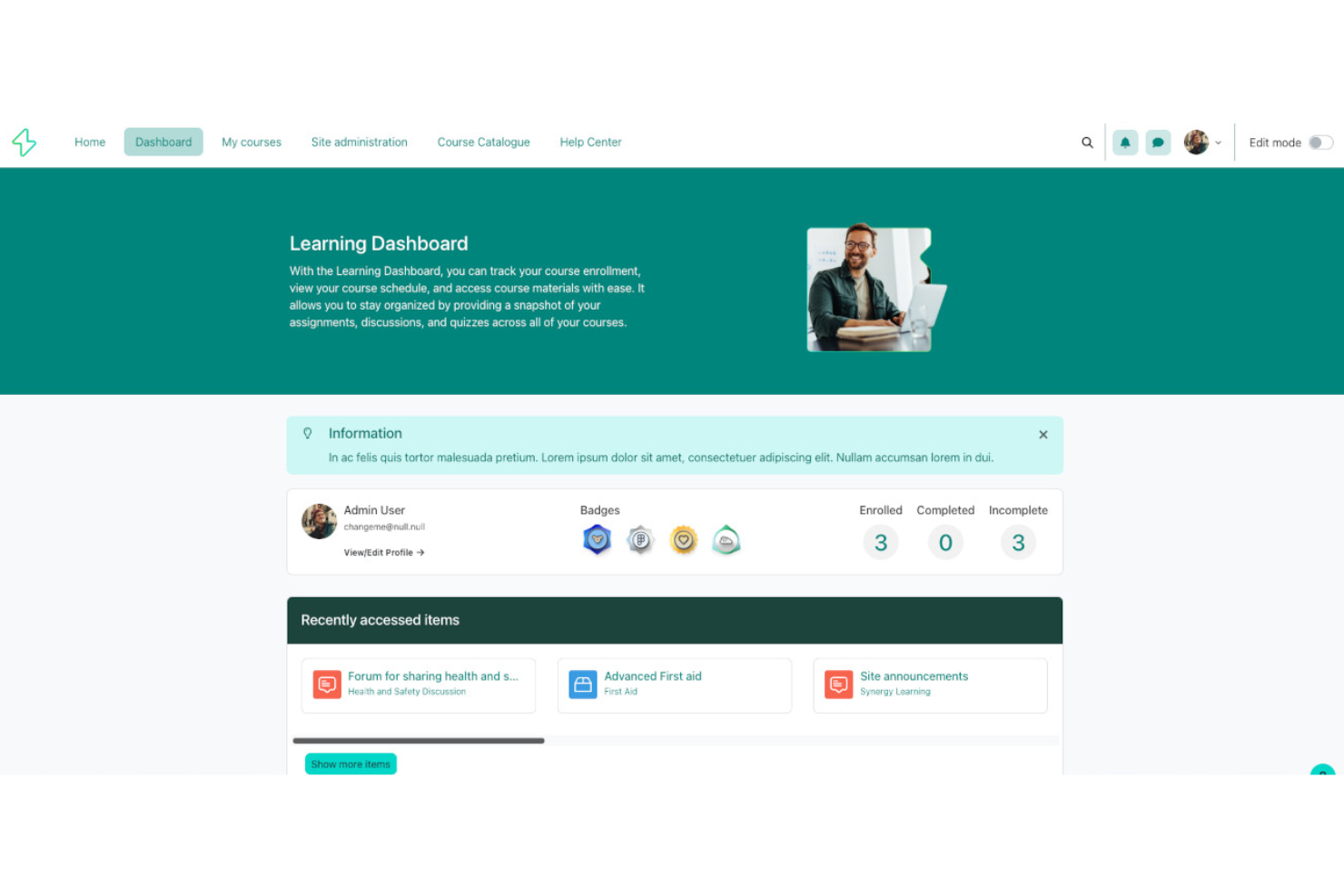 Synergy Learning screenshot - Los 10 Mejores Sistemas de Gestión de Aprendizaje Empresarial de 2026