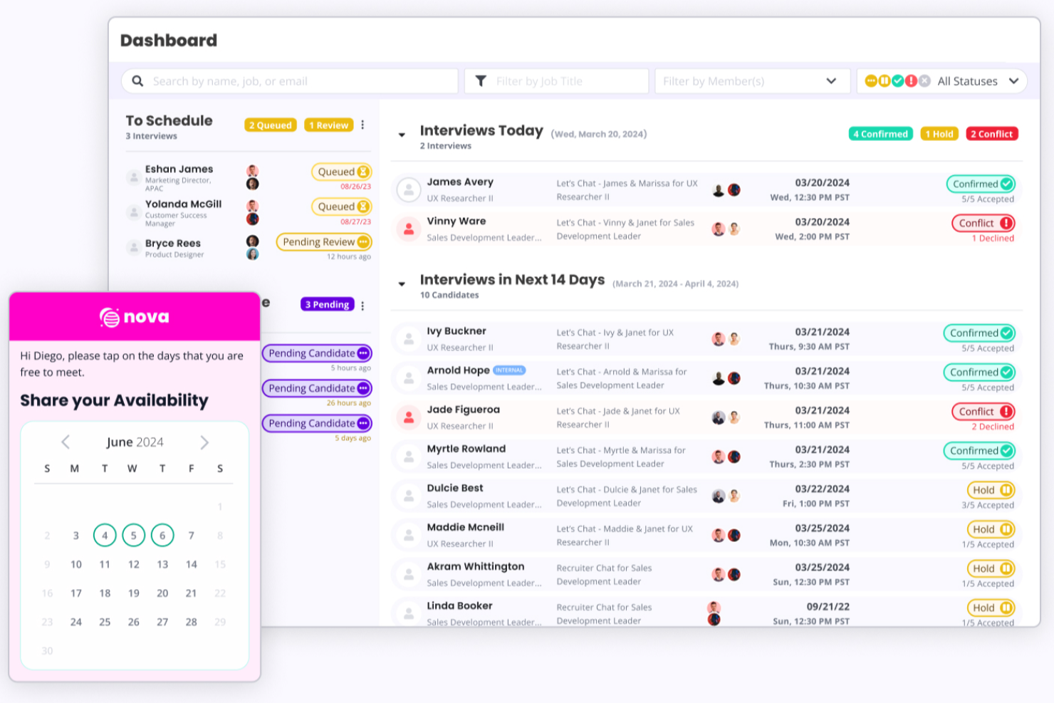 GoodTime screenshot - 10 Mejores Software de Automatización de Reclutamiento para Contratar en 2026