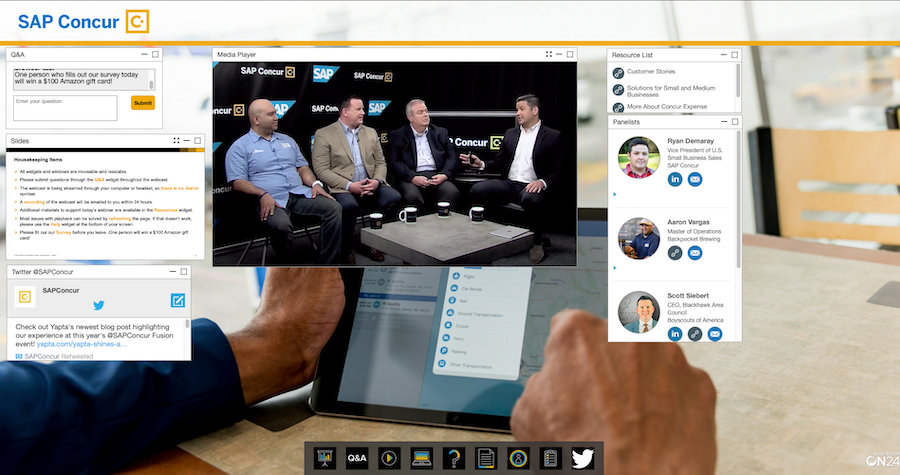 ON24 screenshot - Los 20 Mejores Programas para Conferencias Virtuales en 2026