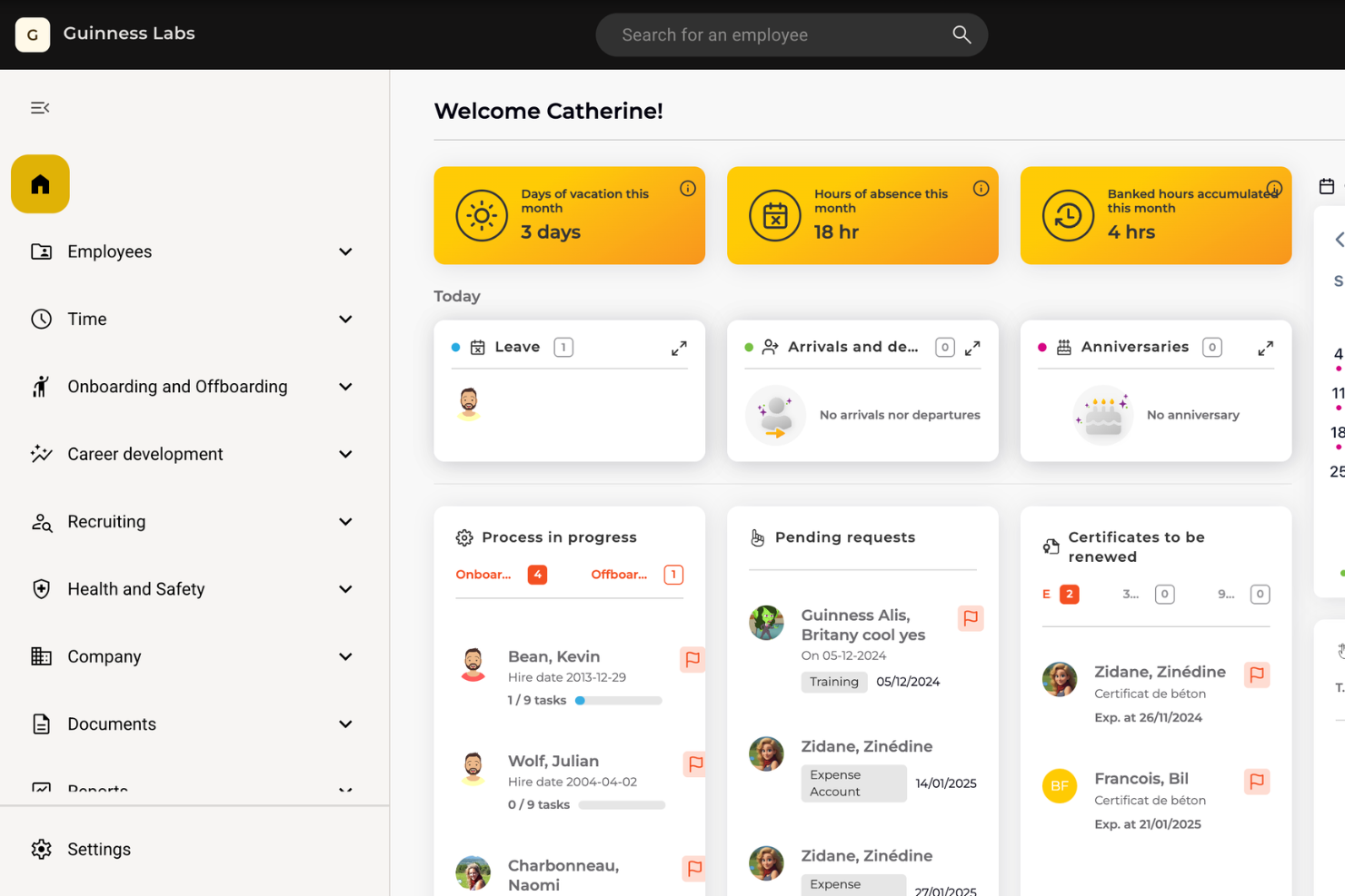 Folks HR screenshot - 10 Mejor Software de Recursos Humanos Canadiense de 2026: Reseñado y Comparado