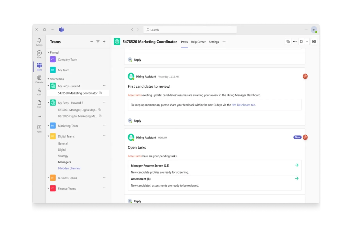 Workday screenshot - 10 meilleurs concurrents de SeekOut évalués en 2026