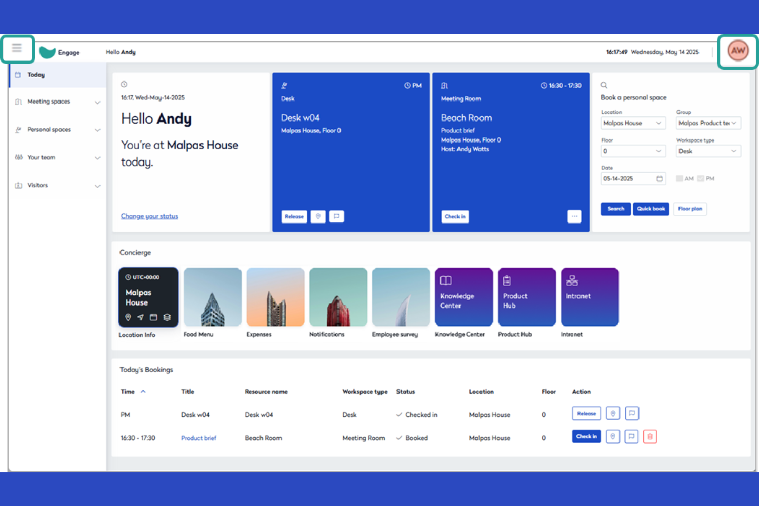 Eptura screenshot - 10 beste software voor het boeken van flexibele bureaus voor ondernemingen in 2026