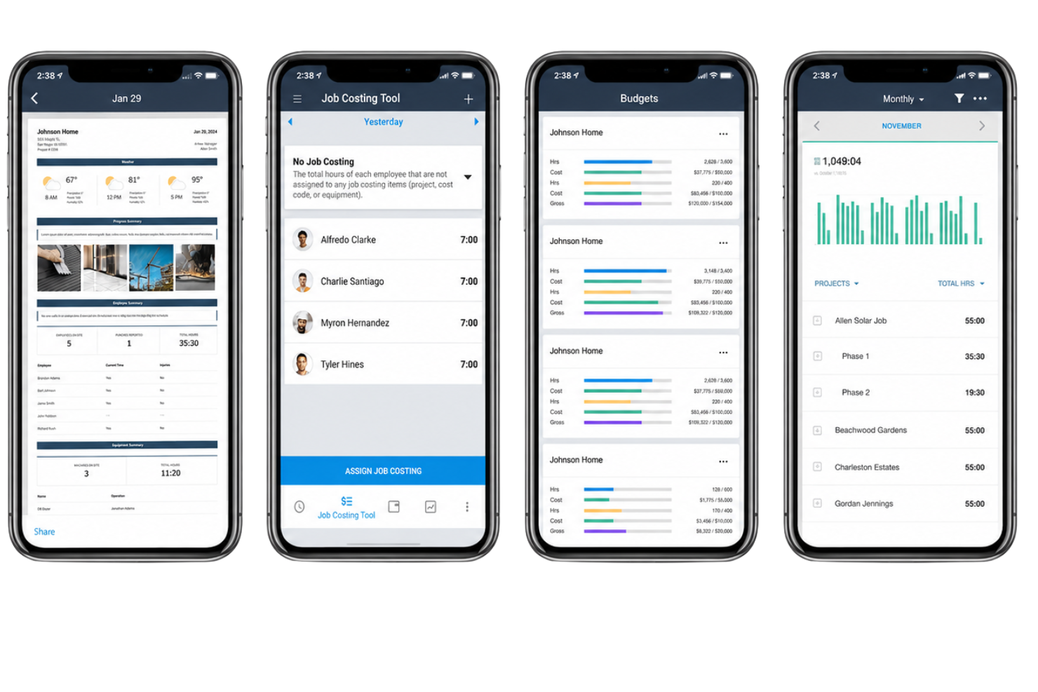 BusyBusy screenshot - 10 beste gratis tijdregistratie-apps in 2026