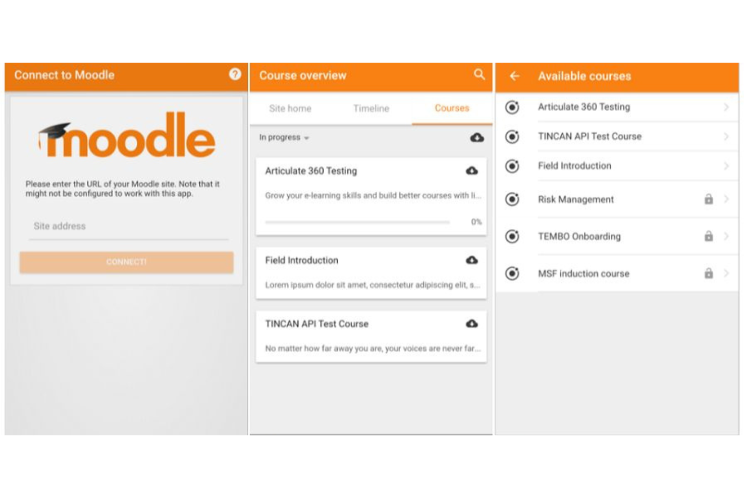 Moodle screenshot - 10 Open source software voor vaardighedenbeheer in 2026