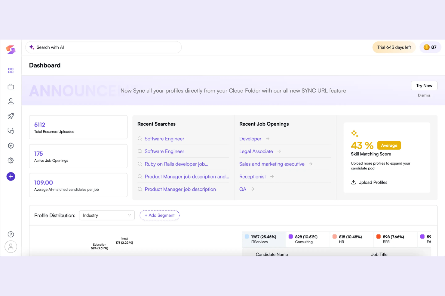 Skima.ai screenshot - 10 beste AI-generatoren voor functiebeschrijvingen in 2026