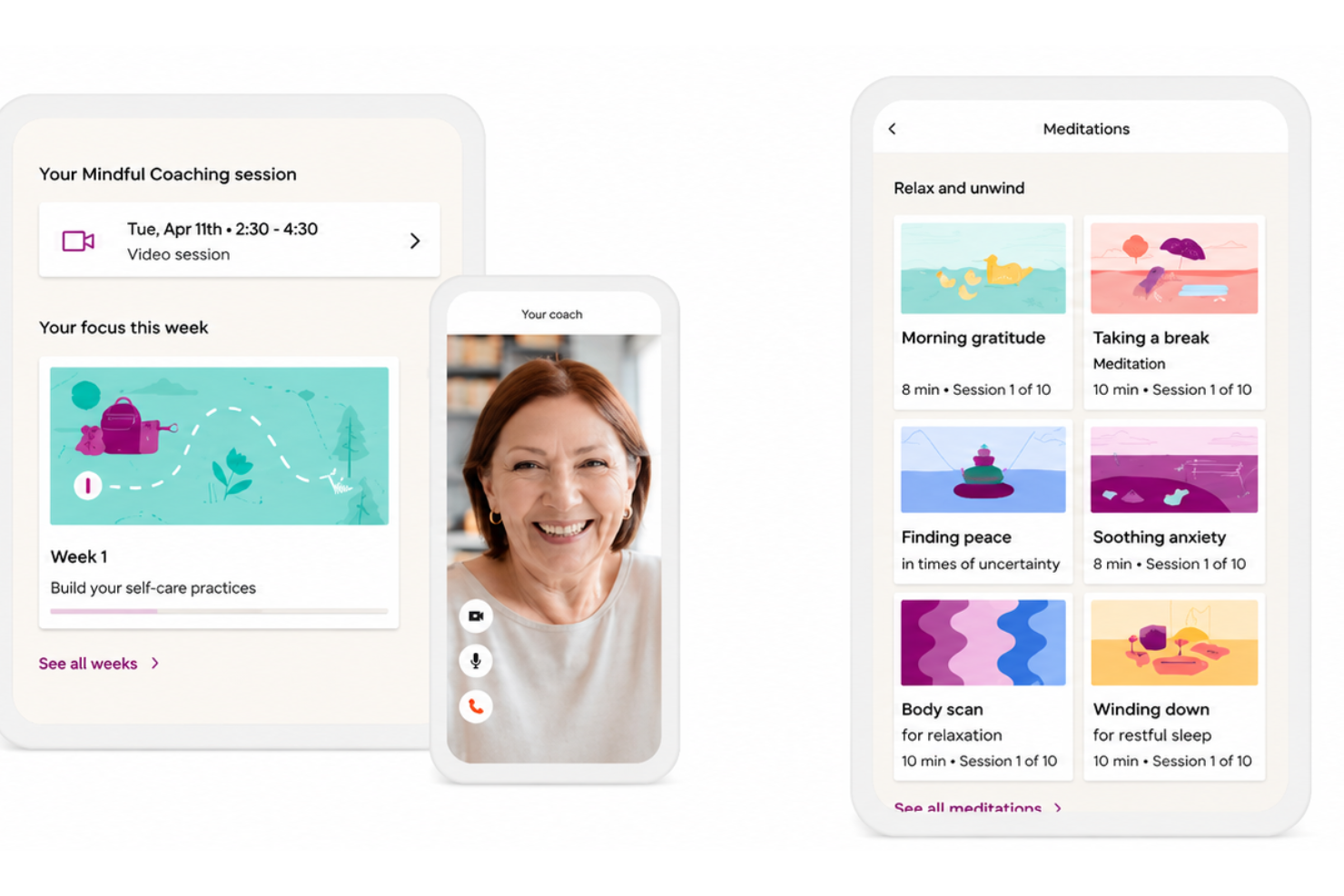 AbleTo screenshot - 10 beste platforms voor mentale gezondheid op de werkplek in 2026