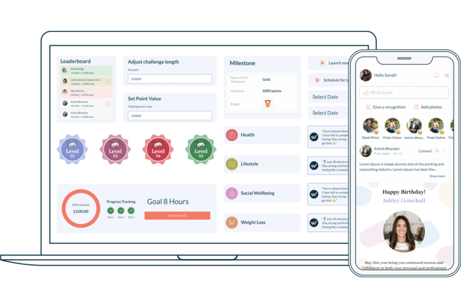 Woliba screenshot - 10 Beste bedrijfswelzijnssoftware voor ondernemingen in 2026