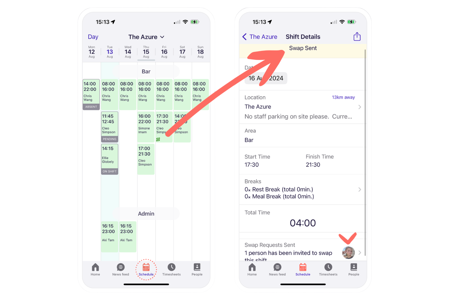 Deputy screenshot - 10 beste software voor personeelsbeheer in de detailhandel in 2026