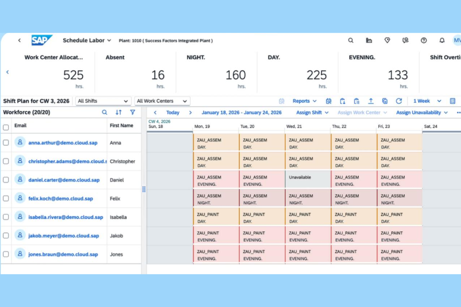 SAP SuccessFactors screenshot - 10 beste softwareoplossingen voor personeelsbeheer bij de overheid in 2026