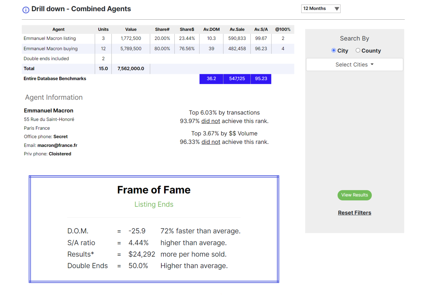 REality Software screenshot - 10 beste wervingssoftware voor vastgoed in 2026