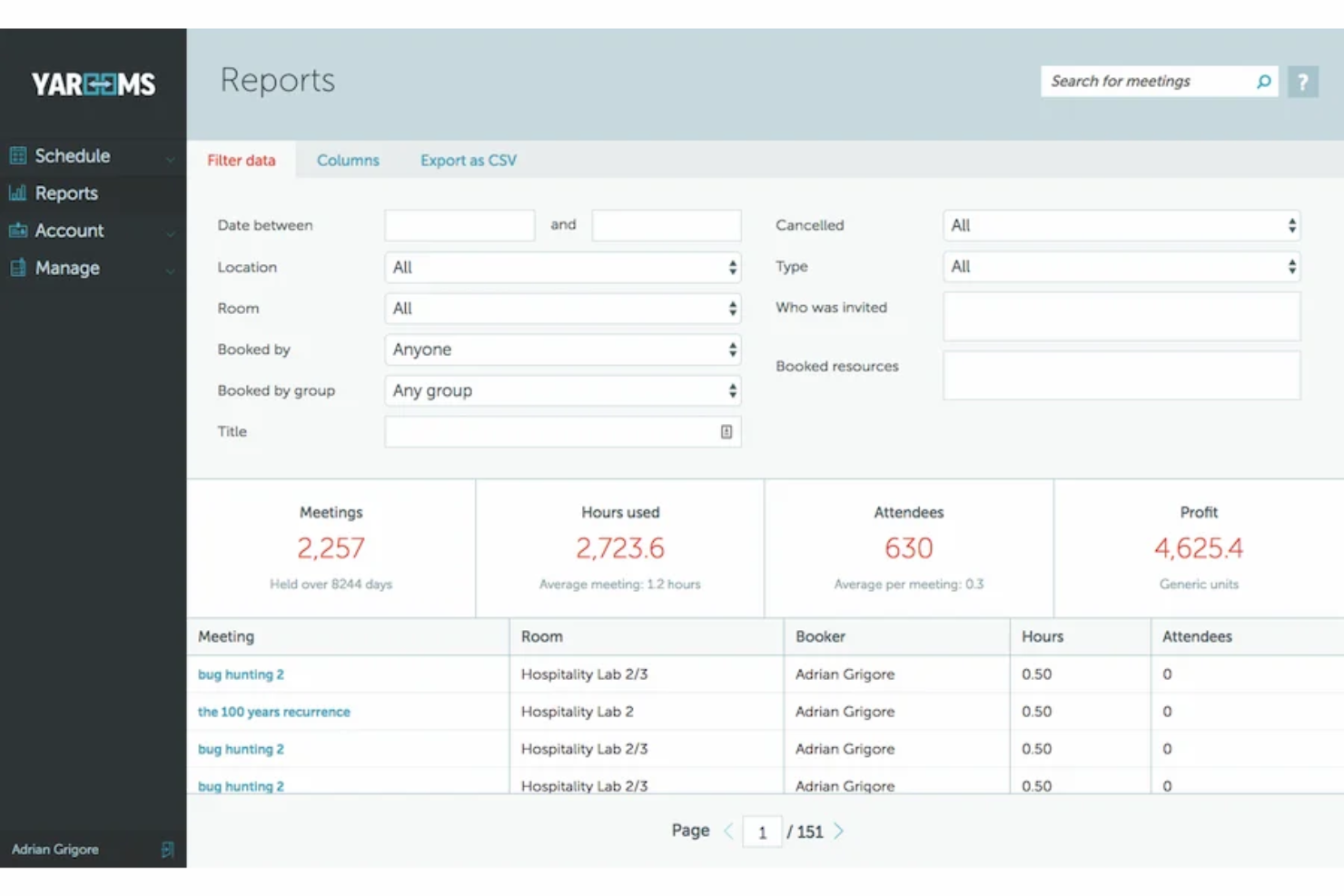 YAROOMS screenshot - 10 beste alternatieven voor Skedda in 2026