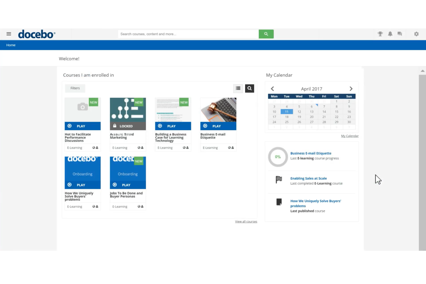 Docebo screenshot - 10 Beste LMS’en voor productie beoordeeld in 2026