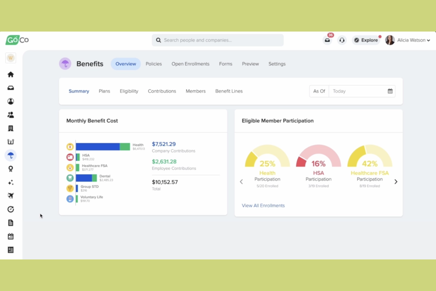 GoCo screenshot - 10 beste inwerksoftware voor kleine bedrijven, beoordeeld in 2026
