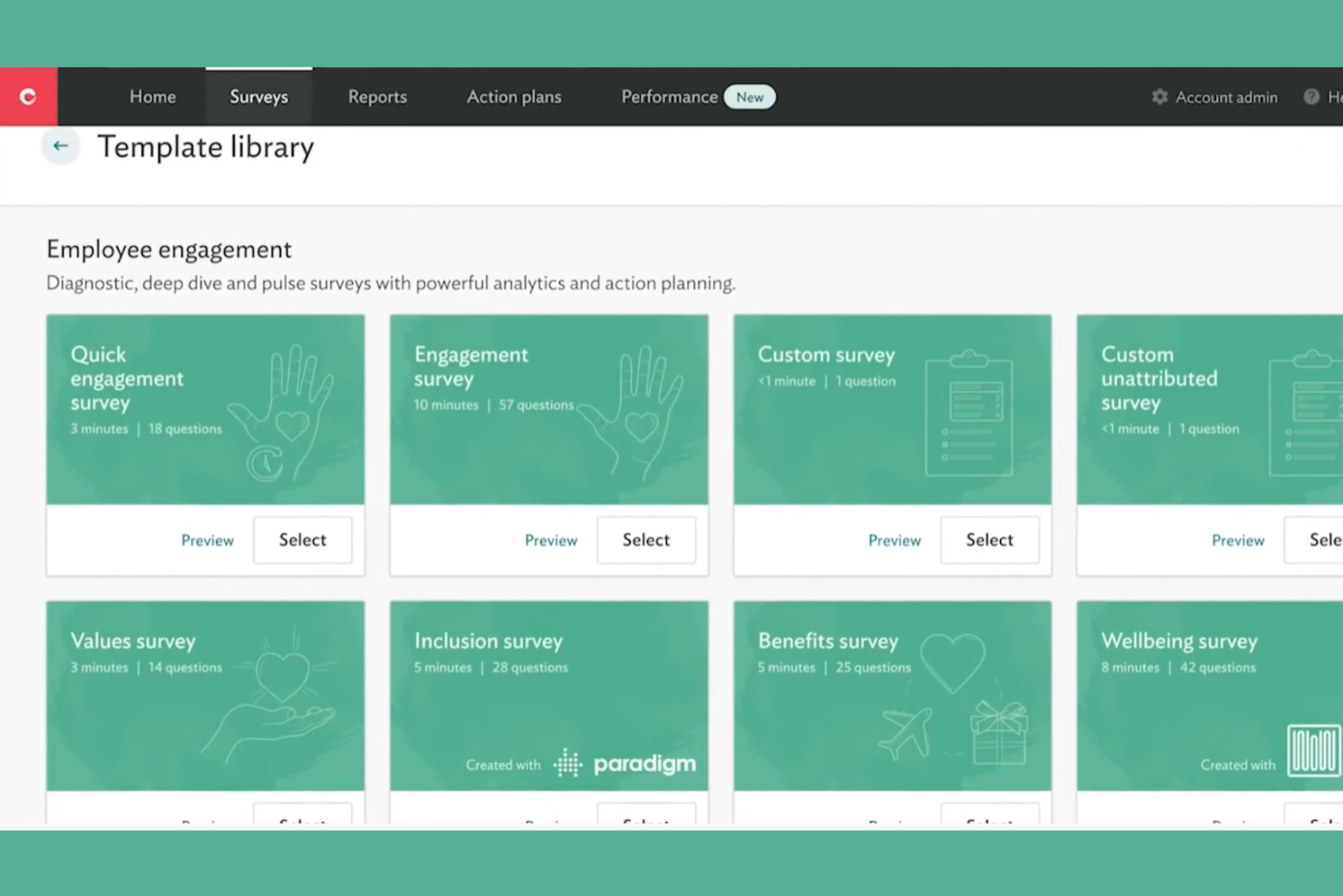 Culture Amp screenshot - 10 Beste tools voor medewerkerspeilingen beoordeeld in 2026