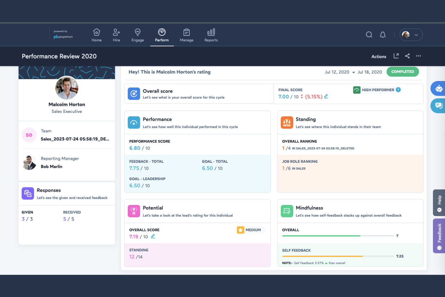 peopleHum screenshot - 10 beste inwerksoftware voor kleine bedrijven, beoordeeld in 2026