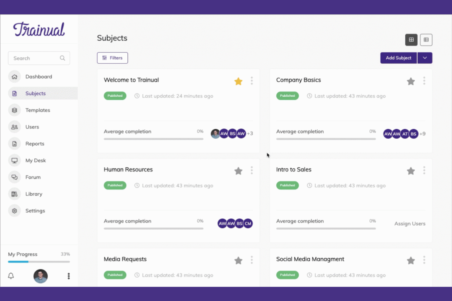 Trainual screenshot - 10 beste inwerksoftware voor kleine bedrijven, beoordeeld in 2026