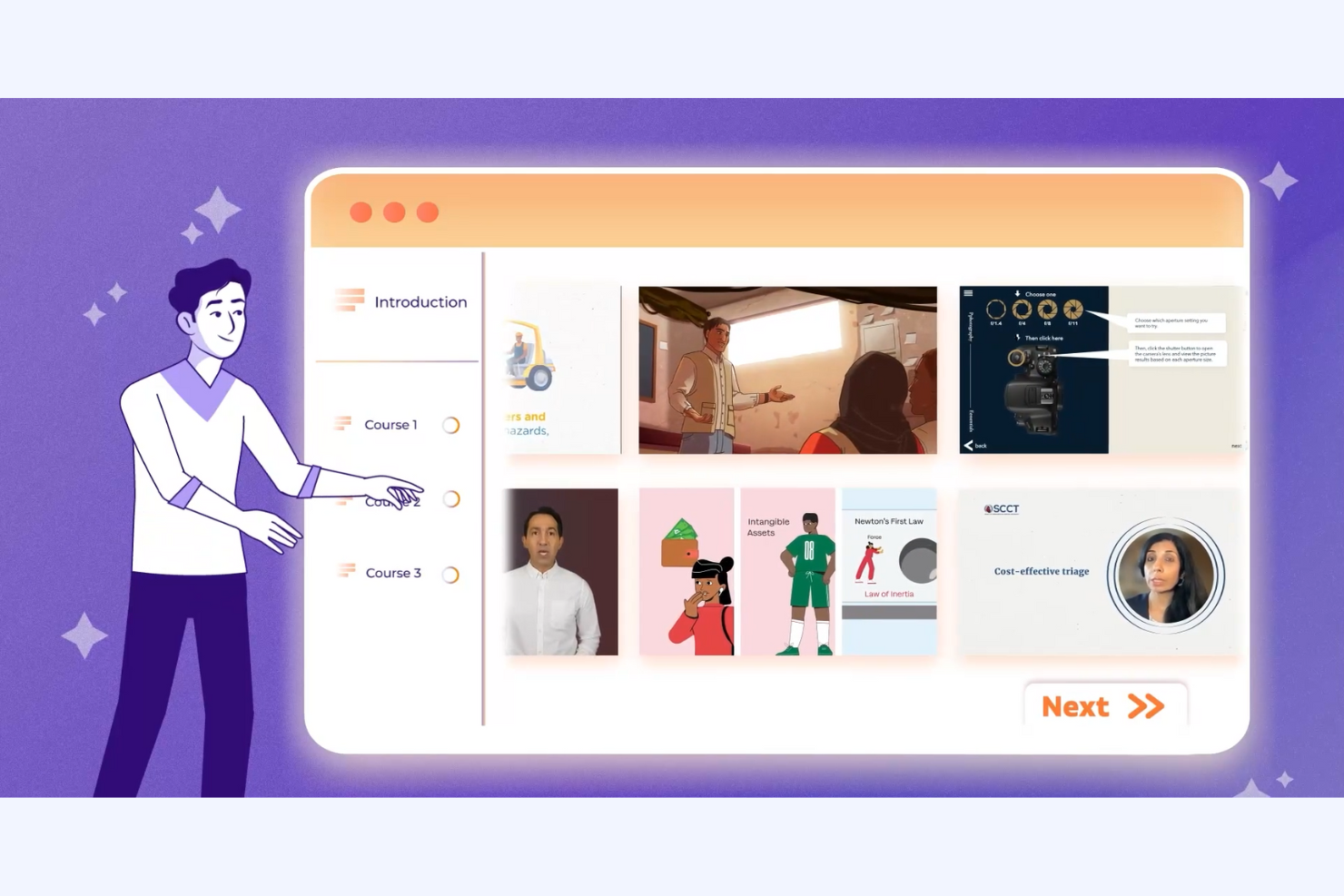 Ninja Tropic screenshot - 10 Beste maatwerkoplossingen voor e-learning beoordeeld in 2026