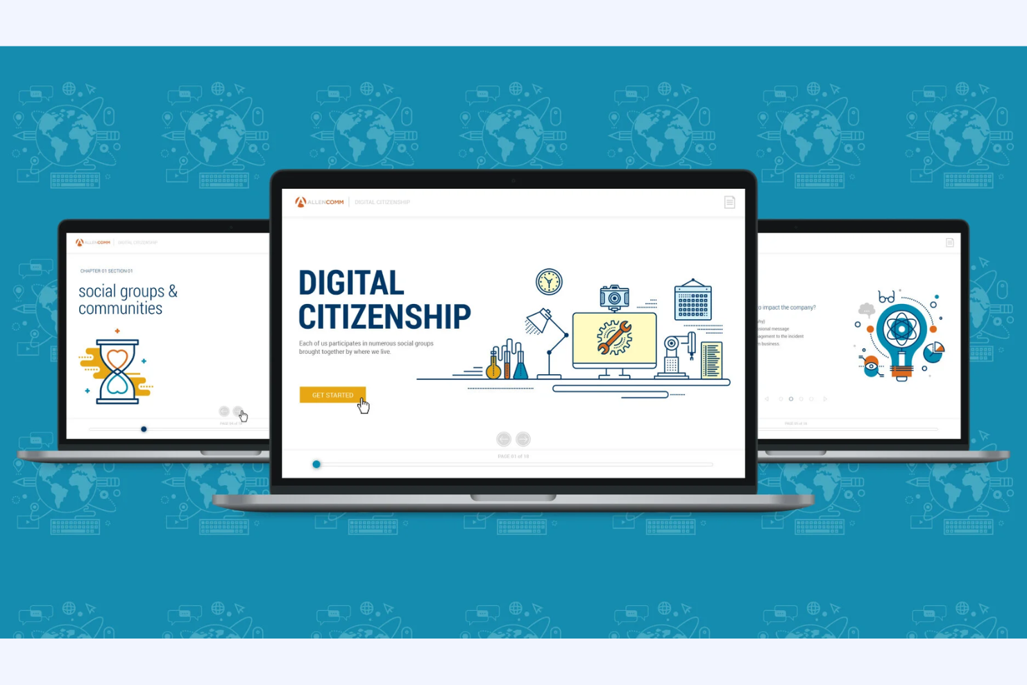 AllenComm screenshot - 10 Beste maatwerkoplossingen voor e-learning beoordeeld in 2026