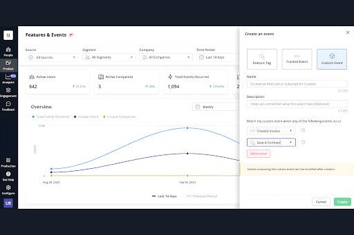Userpilot screenshot - 10 beste onboardingsoftware voor ondernemingen, beoordeeld in 2026