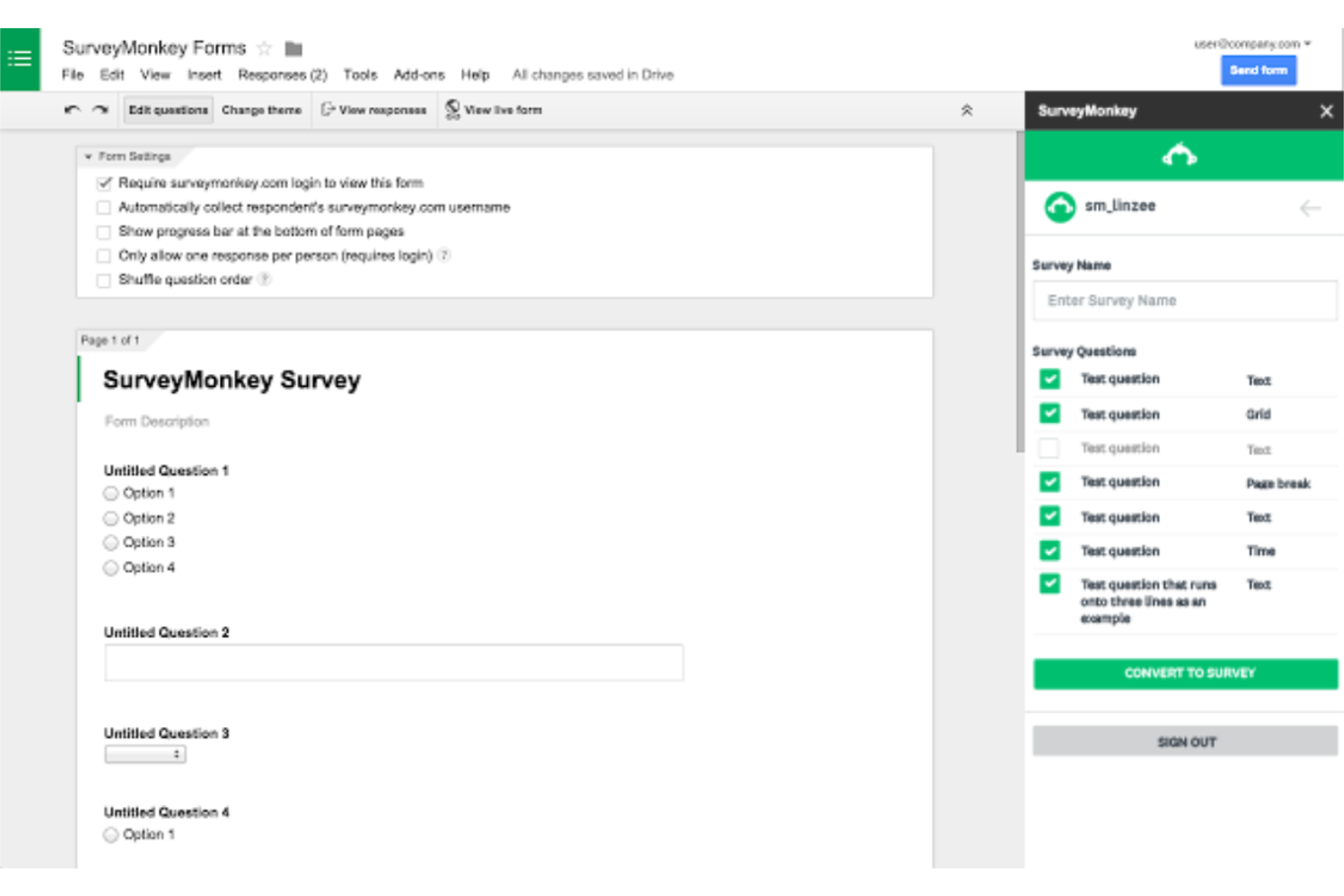 SurveyMonkey screenshot - 10 beste AI-feedbacksoftware voor werknemerstraining beoordeeld in 2026
