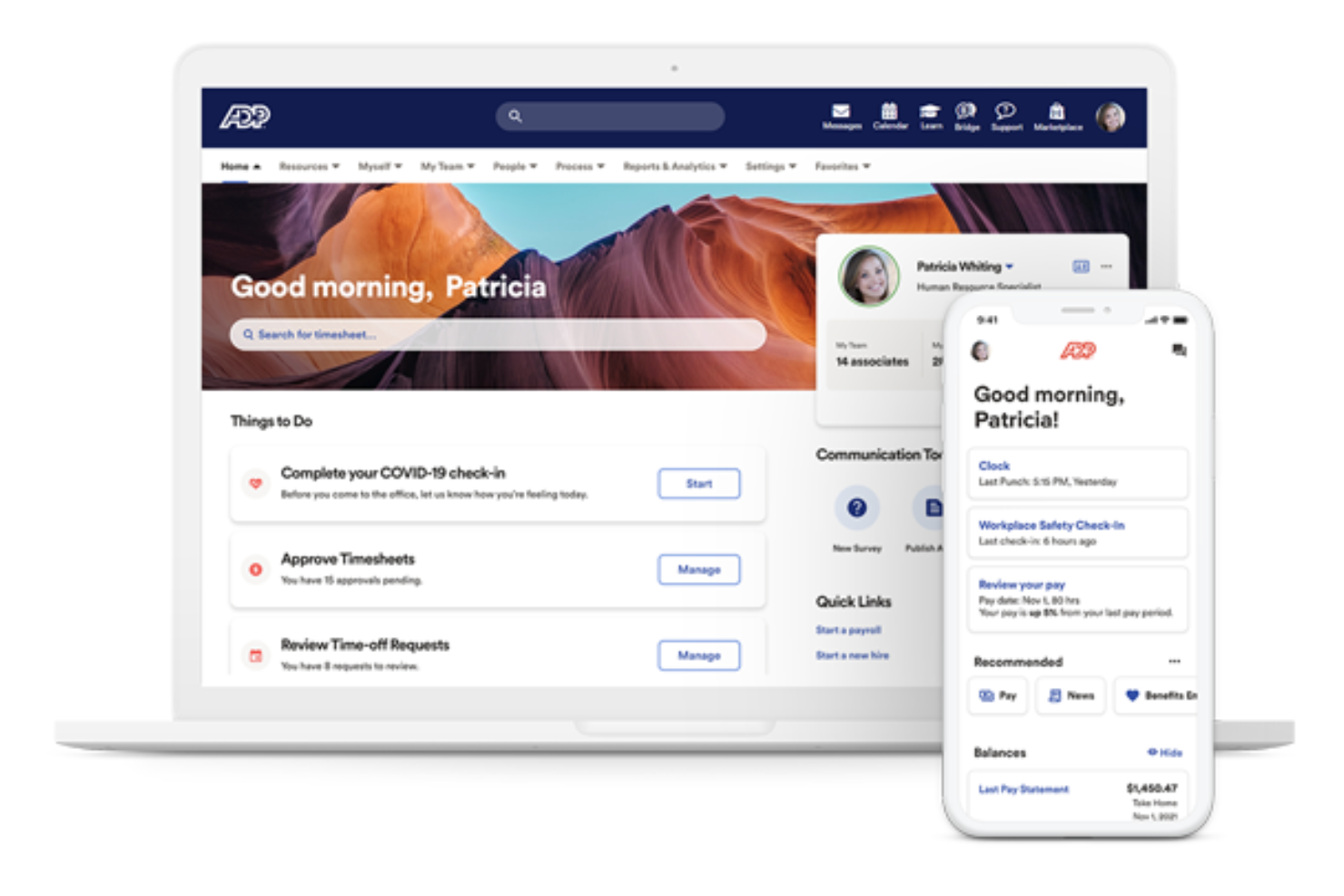 ADP screenshot - 10 beste AI-oplossingen voor ondernemingen beoordeeld in 2026