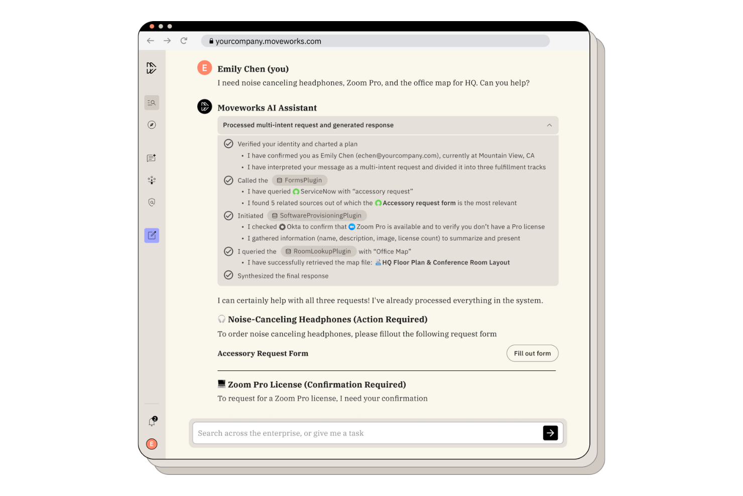 Moveworks screenshot - 10 beste software voor zelfservice voor medewerkers beoordeeld in 2026