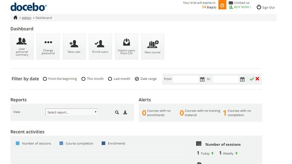 Docebo screenshot - 10 beste microlearningsoftware beoordeeld in 2026