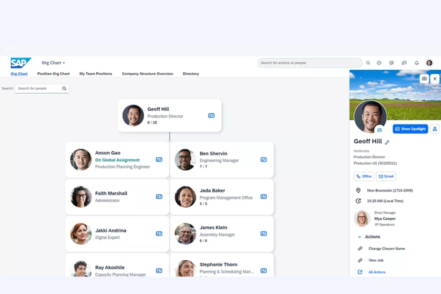 SAP SuccessFactors screenshot - 10 beste betaalbare HR-software beoordeeld in 2026