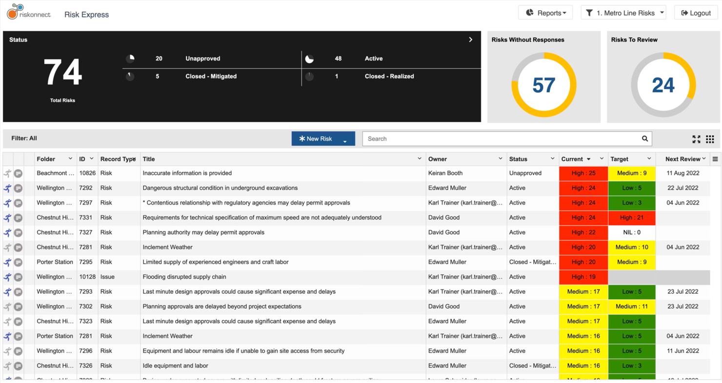 Riskonnect screenshot - 10 beste AI-tools voor crisisbeheer beoordeeld in 2026