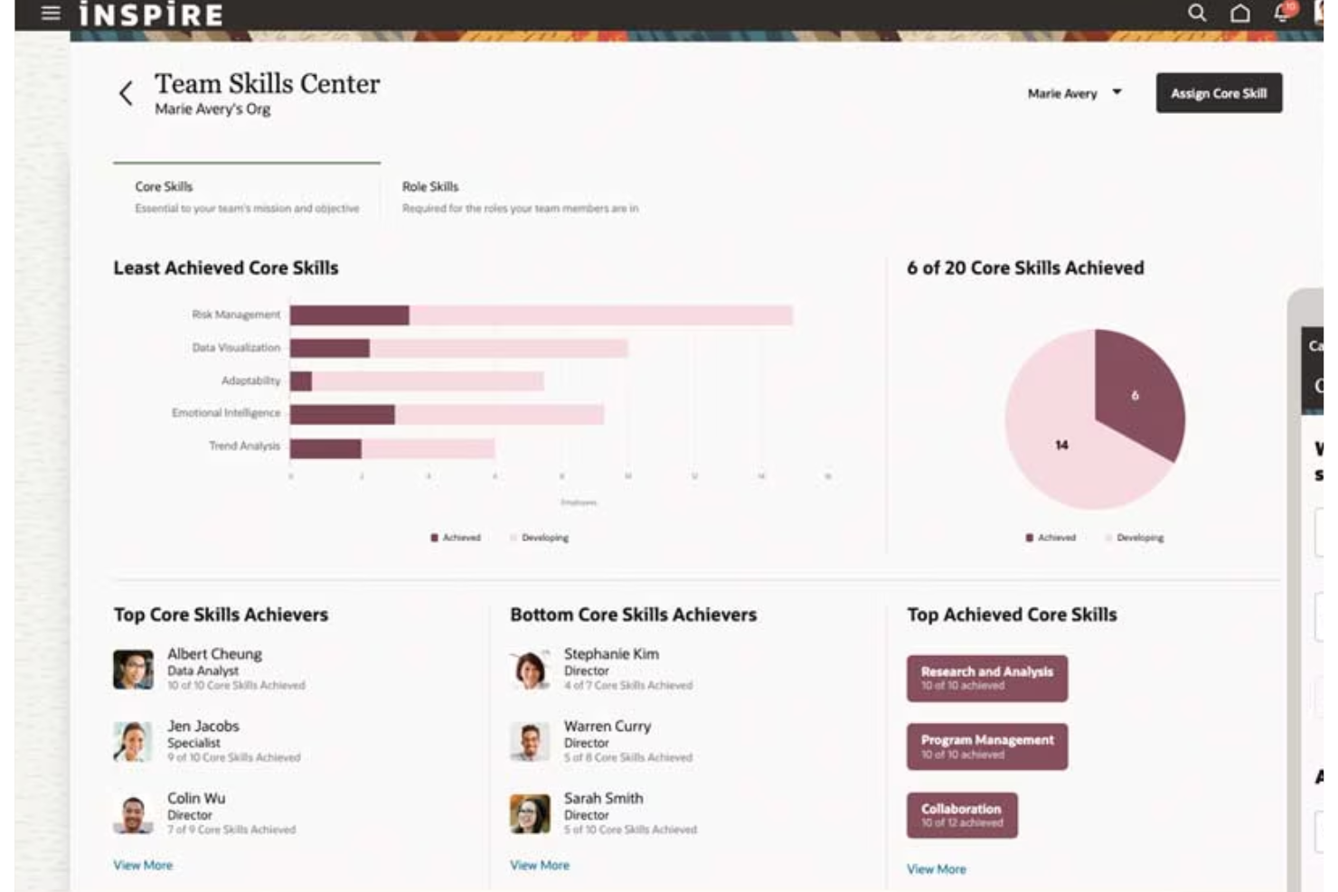 Oracle Cloud HCM screenshot - 10 beste AI-talentmanagementsoftware beoordeeld in 2026