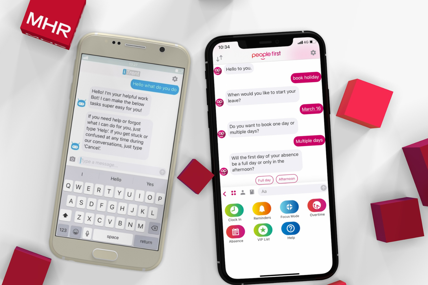 MHR screenshot - 10 Beste HR-chatbots beoordeeld in 2026