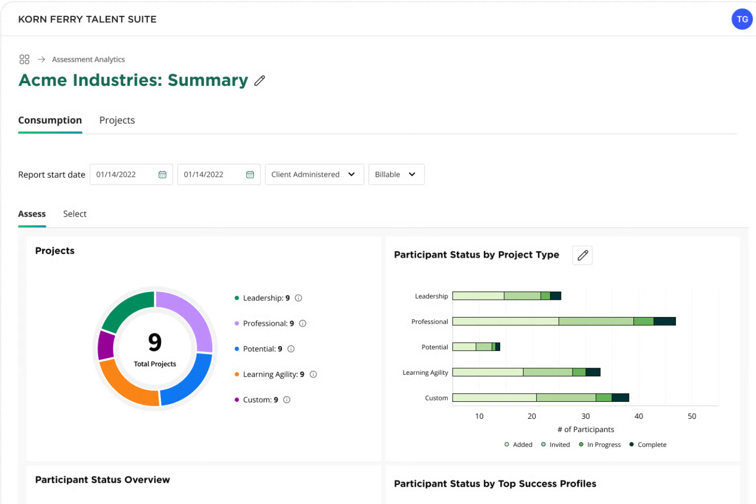 Korn Ferry screenshot - 10 beste AI-talentmanagementsoftware beoordeeld in 2026