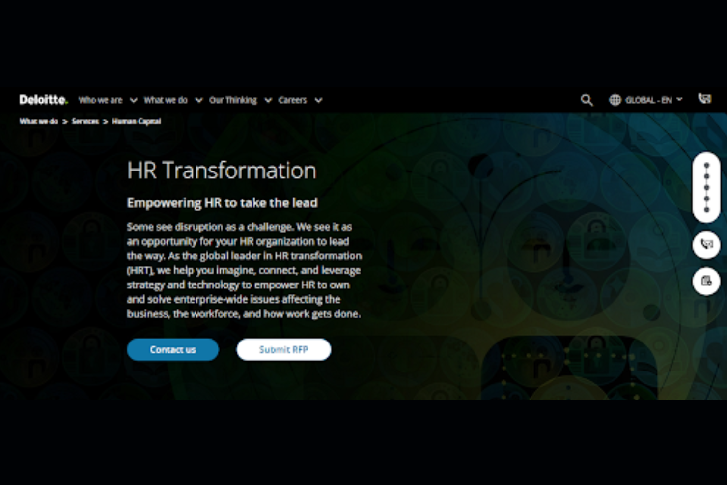 Deloitte screenshot - 10 beste adviesbureaus voor HR-technologie van 2026: beoordeeld